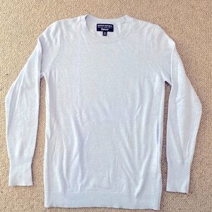 Banana Republic Wool-Blend Sweater in a Powder Blue Color Size XS